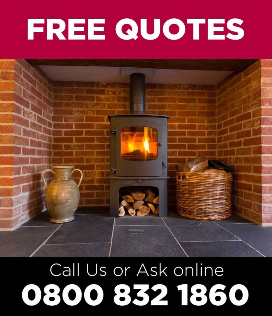 Wood burning stove installation and fitting quotes by Hetas Engineer at Stove Specialists Ltd