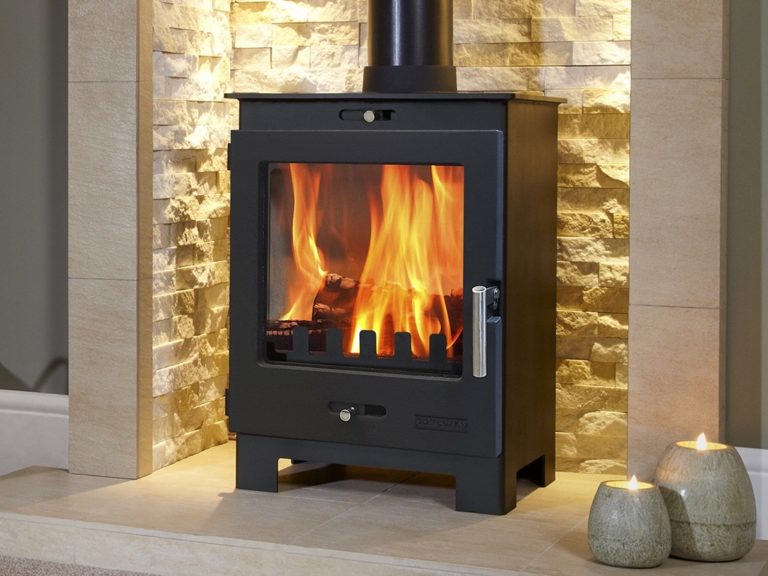 Portway Arundel 5kW Multi fuel Woodburning Stove Hetas Engineer Stove