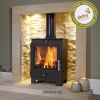 Flavel Arundel multi-fuel wood burning stove 4.9kW