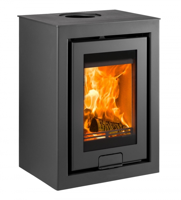 Di Lusso R4 Cube wood burning stove Dimensions