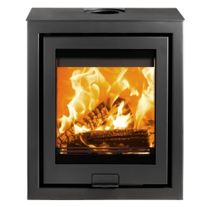 Di Lusso R5 Cube Wood Burning Stove Chelsea