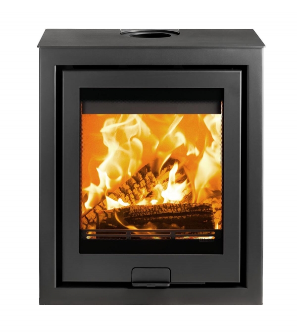 Di Lusso R5 Cube Wood Burning Stove Chelsea