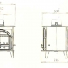 Parkray Consort 7 Double Sided Single Depth Stove - Image 2