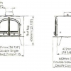 Parkray Consort 15 Double Sided Double Depth Stove - Image 2