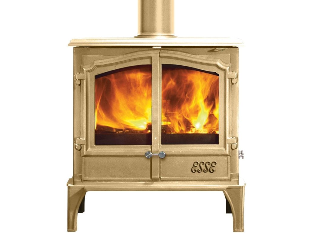 Esse 200 XK DD Double Doors 5kW Wood Burning Multifuel Stove Hetas