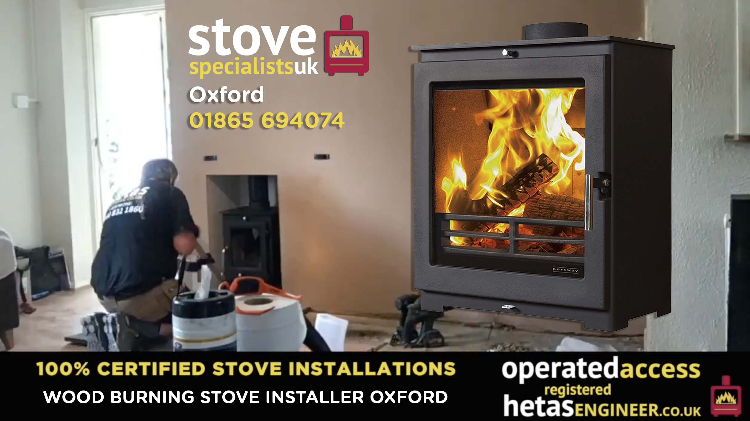 Oxford Stove Installer - Hetas Engineer Stove Specialists Ltd