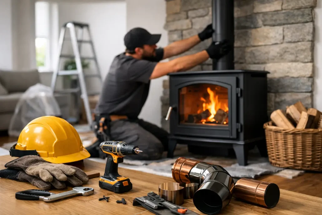 Wood Burning Stove Installation Cost UK