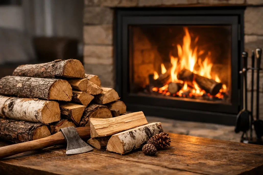 Best Wood for Wood Burning Fireplace Use