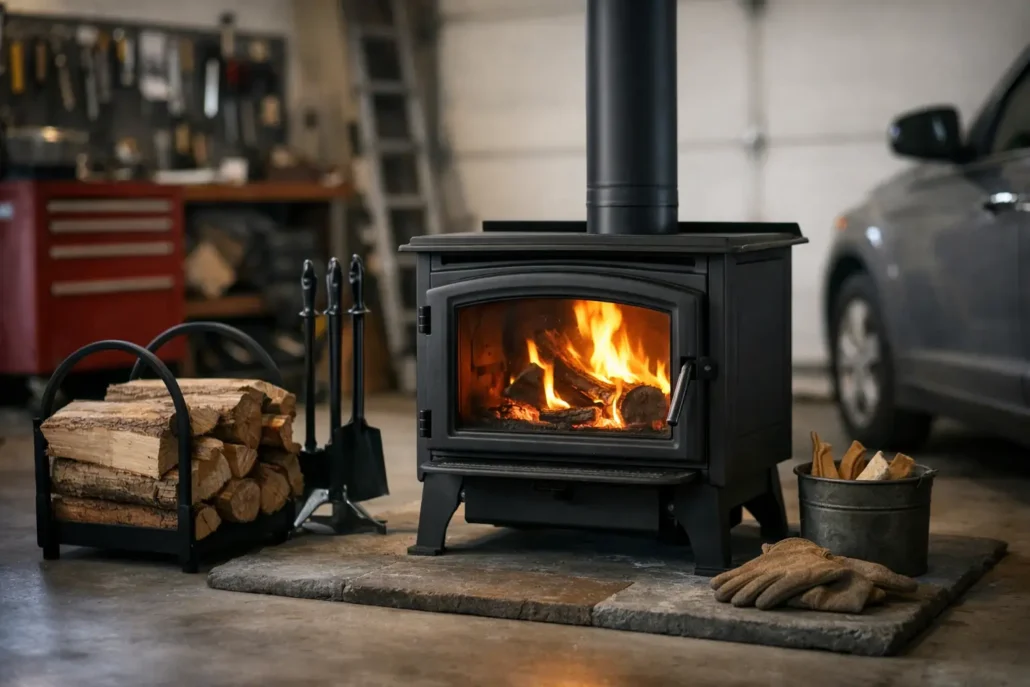 How to Install Wood Burning Stove in Garage