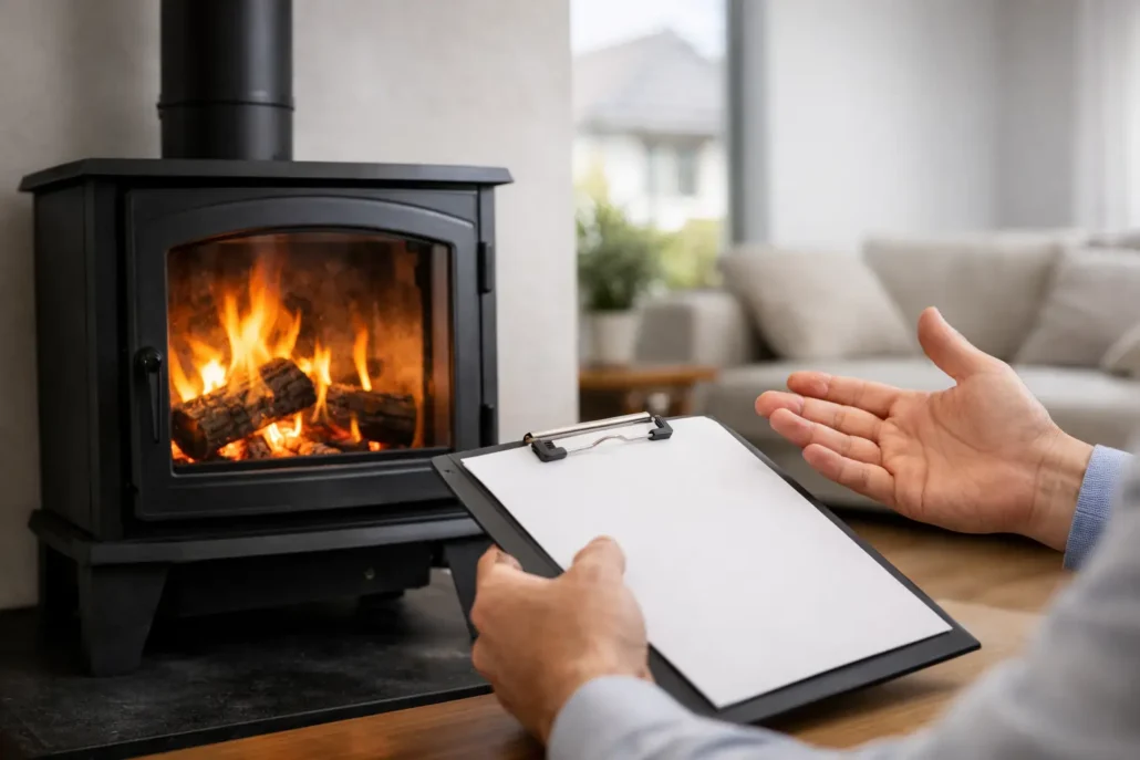 No HETAS Certificate for Wood Burner?