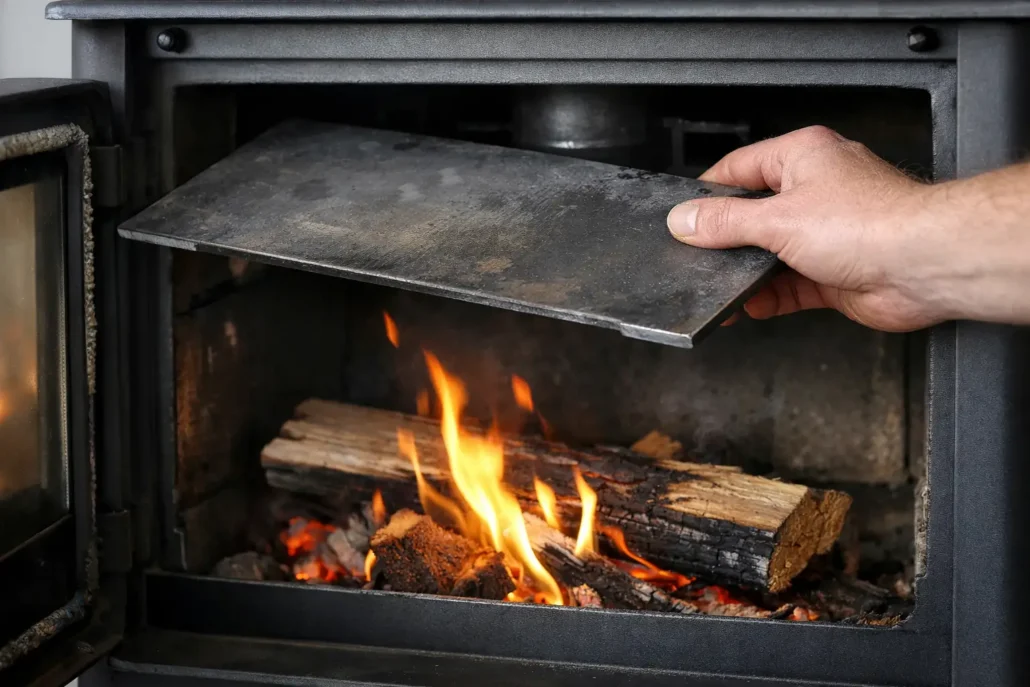 Wood Heater Baffle Plate Explained