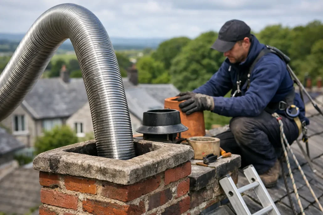 Flexible Flue Liner Installation Steps UK