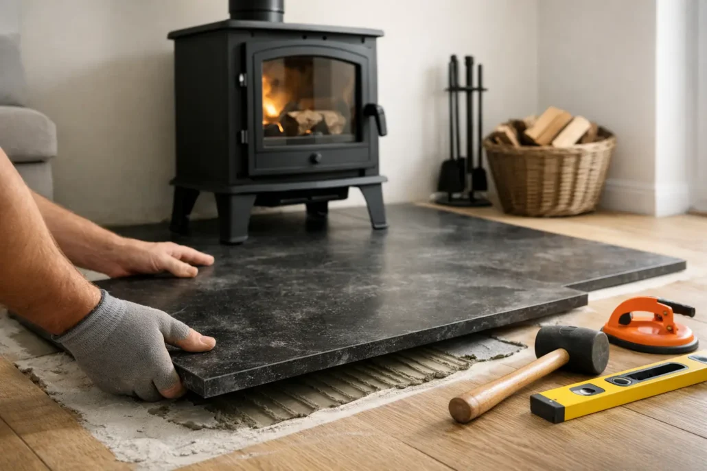 How to Install a Hearth Correctly for a Stove
