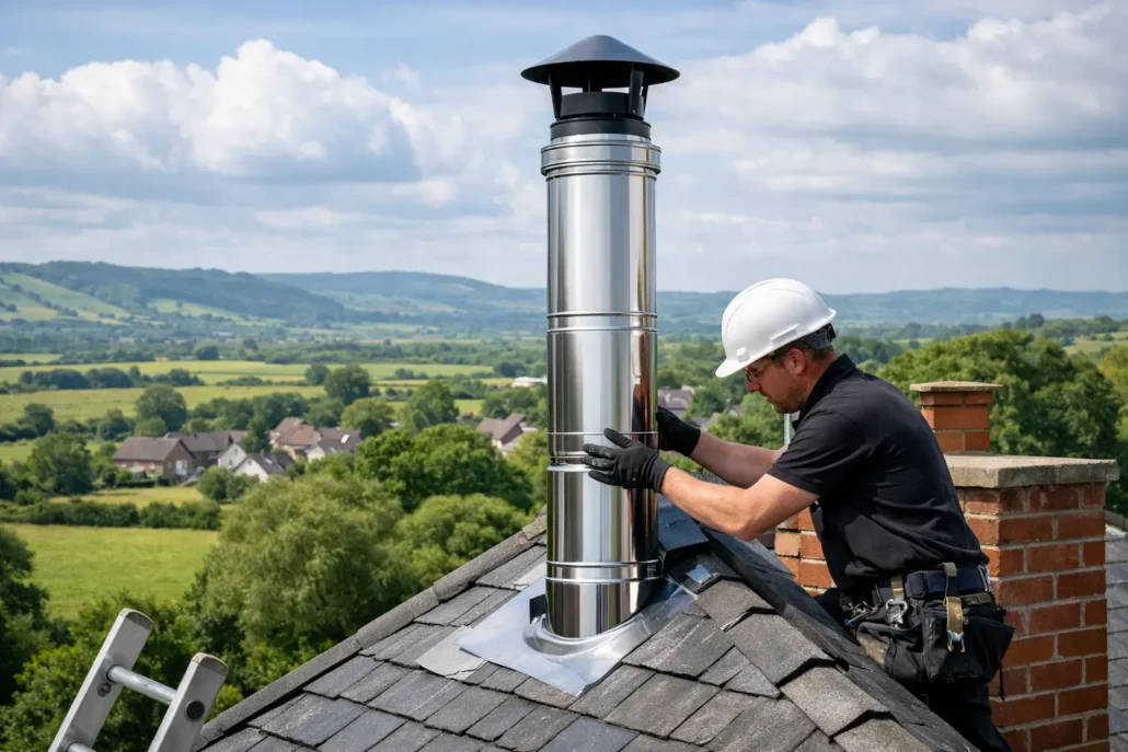 Twin Wall Chimney Installers Gloucestershire
