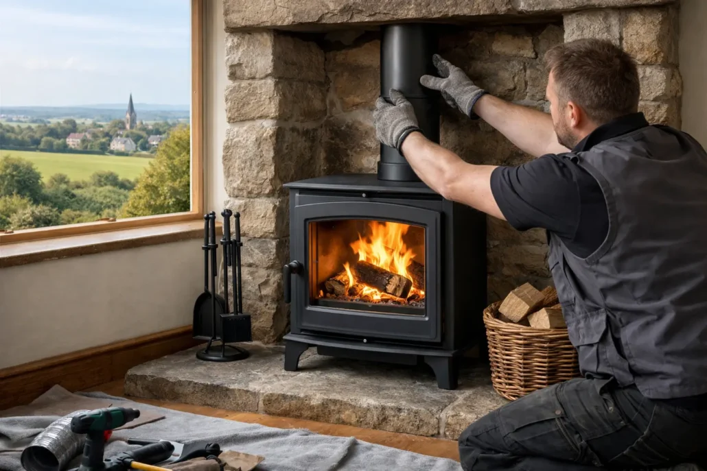 Wood Burning Stove Installation Oxfordshire
