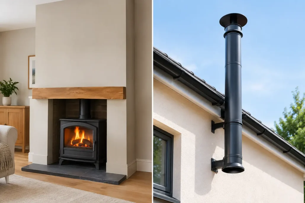 Chimney Breast vs External Flue - Which Is Best?