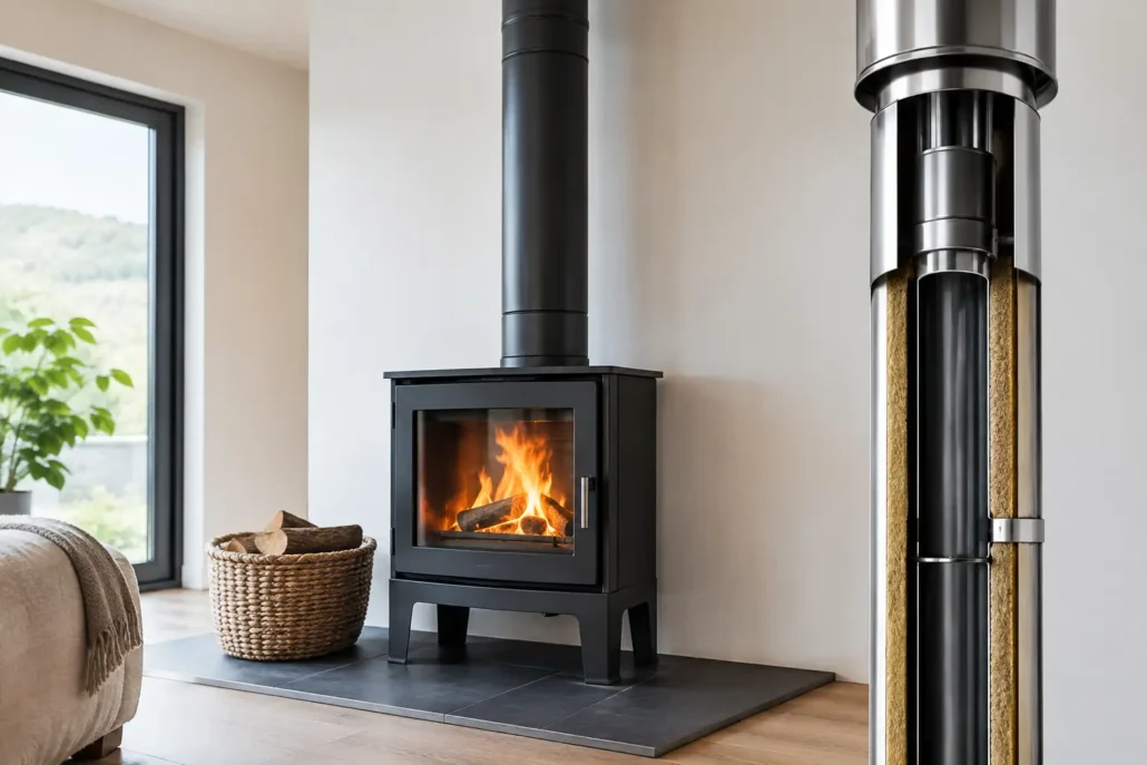 How Twin Wall Chimneys Make Stove Fitting Possible