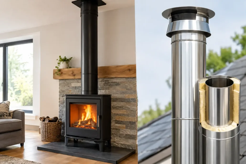 Twin Wall Chimney Guide for UK Stove Installations