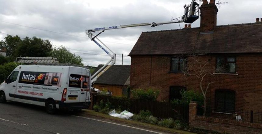 A tricky stove installation in Shropshire