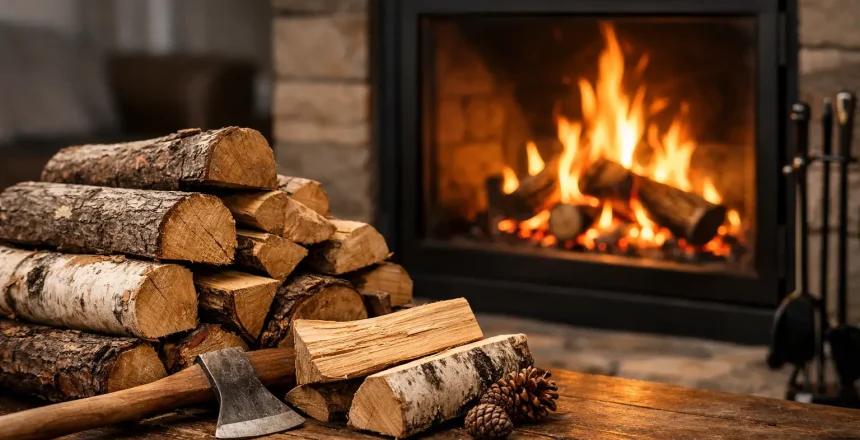 Best Wood for Wood Burning Fireplace Use