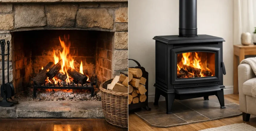Fireplace Opening vs Freestanding Stove Installation