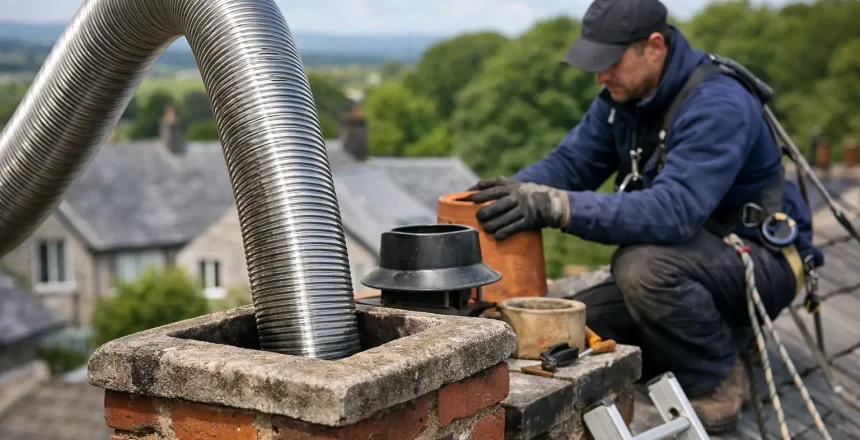 Flexible Flue Liner Installation Steps UK