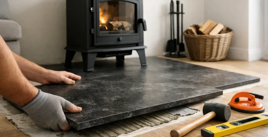 How to Install a Hearth Correctly for a Stove
