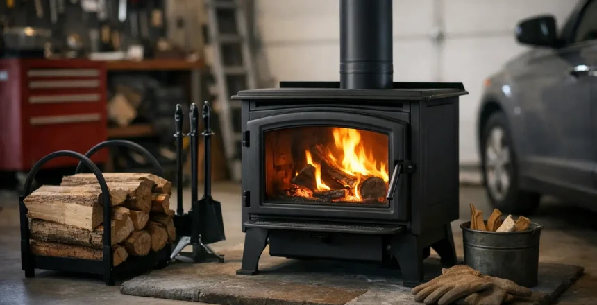 How to Install Wood Burning Stove in Garage