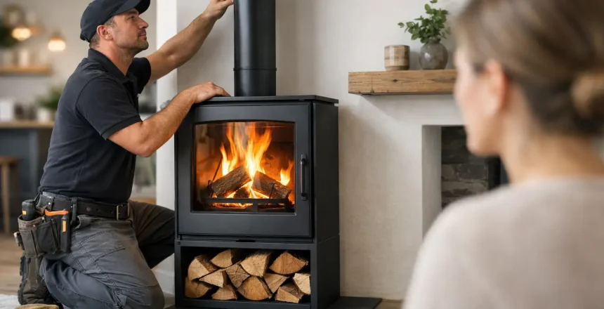 Log Burner Supplied and Fitted Near Me