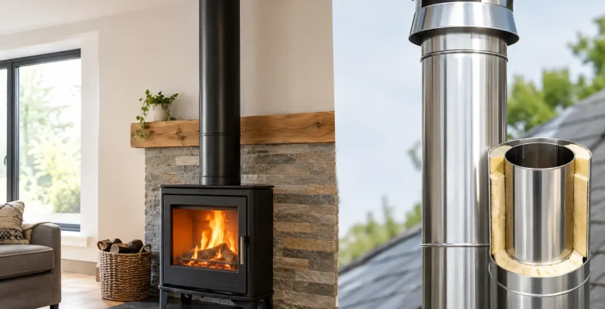 Twin Wall Chimney Guide for UK Stove Installations