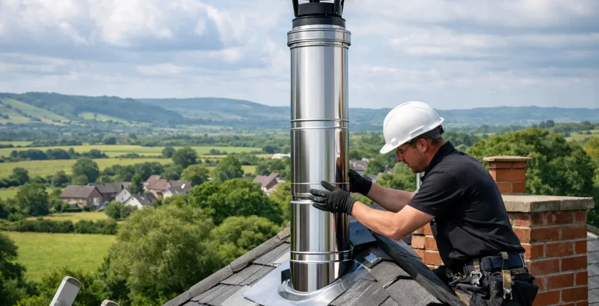 Twin Wall Chimney Installers Gloucestershire