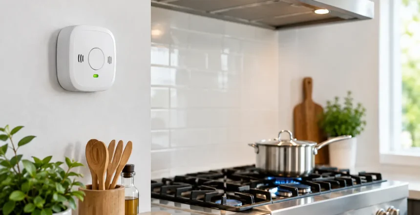 Where to Fit a Carbon Monoxide Alarm Near a Stove