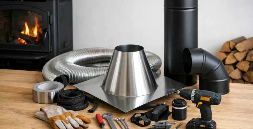 Wood Burning Stove Installation Kit Guide