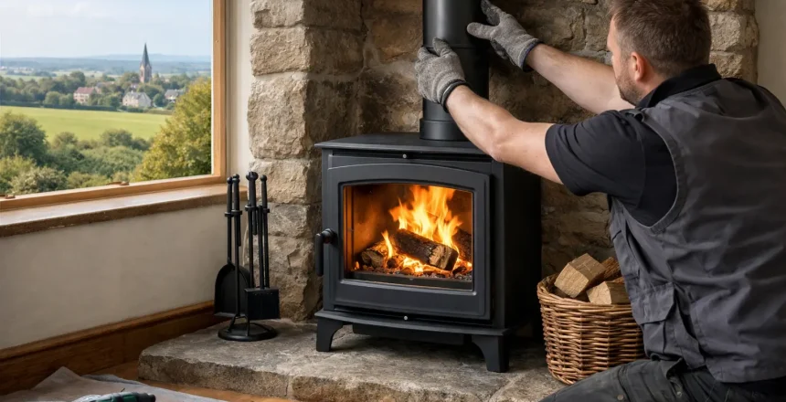 Wood Burning Stove Installation Oxfordshire